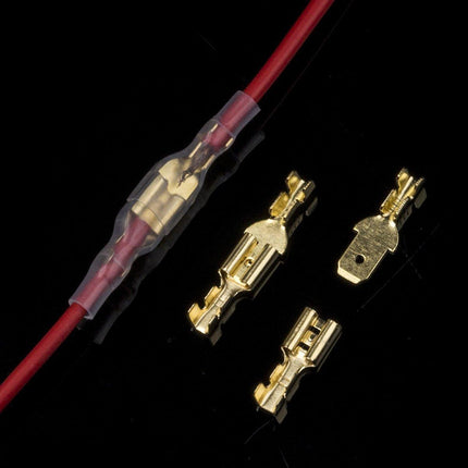 480pcs Spade Crimp Terminals Kit Insulated Electrical Wire Connectors