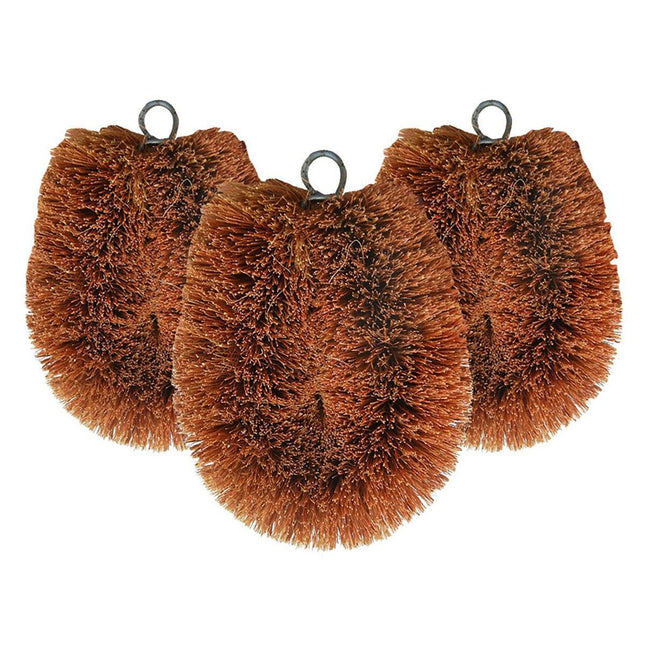 3PCS Kitchen Dish Cleaning Brushes Soft Bristle Degreasing Pot Scrubber Brush