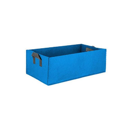 8pcs Felt Rectangular Planting Bags Vegetable Grow Bags Non-Woven Flower Pots