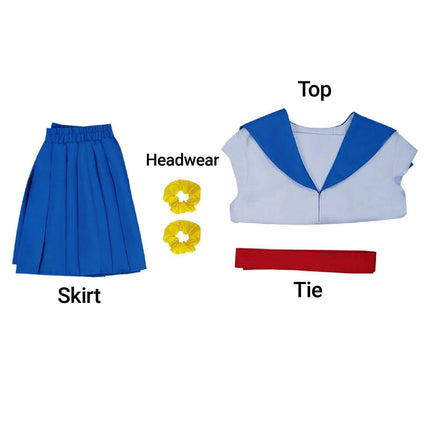 POP TEAM EPIC POP Sub School Uniform AU - Aimall