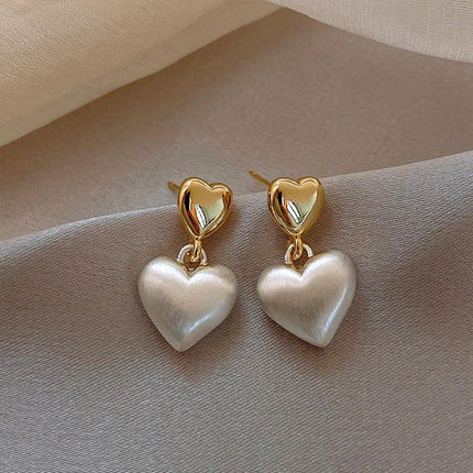 Sweet Love Earrings Elegant Temperament Jewelry Women Trendy Fashion Earrings