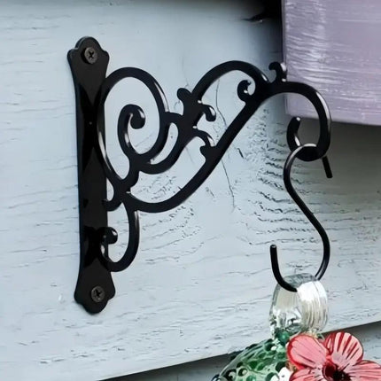 Hanging Plant Holder Iron Hooks Outdoor Planter Hanger Garden Decoration Hooks