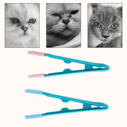 Tear Stain Remover Silicone Pet Eye Brush Grooming Tool for Cats Dogs Cleaning
