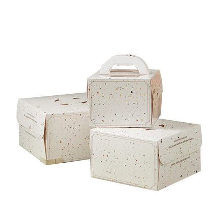 20x Portable Cake Box Cake Container Clear for Birthday Cupcakes Cookies - Aimall