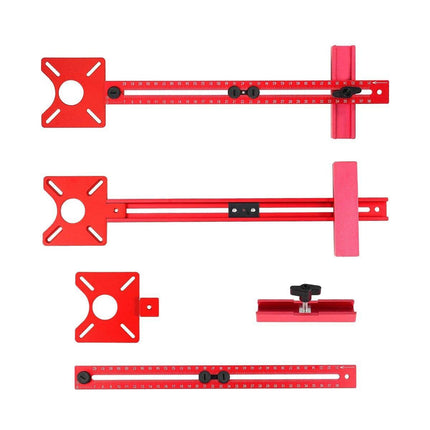 4IN1 Router Milling Bracket Tool for Positioning Round Holes Multifunctional