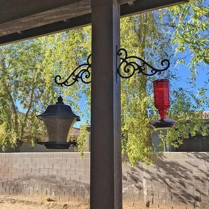 Hanging Plant Holder Iron Hooks Outdoor Planter Hanger Garden Decoration Hooks