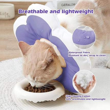 Elizabethan Cat Recovery Collar Anti Licking Pet Cone Protective Neck Ring