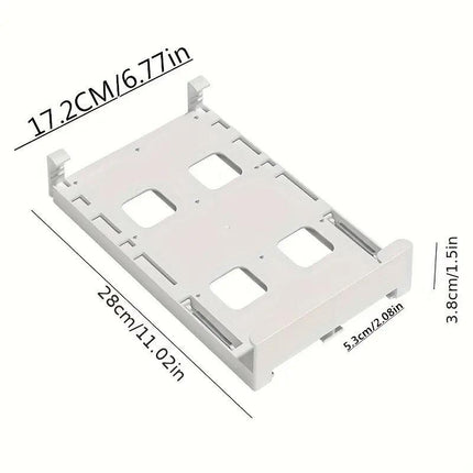 Refrigerator Hanging Drink Organizer Can Holder for Space Saving Kitchen Storage