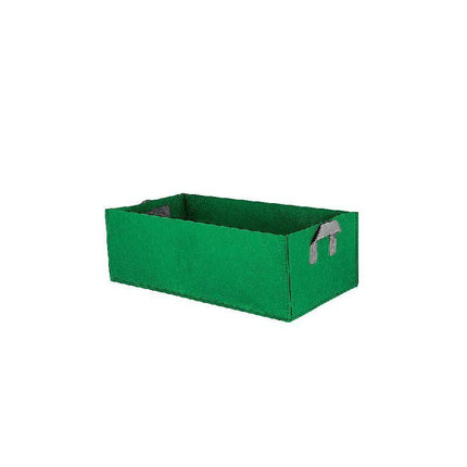 8pcs Felt Rectangular Planting Bags Vegetable Grow Bags Non-Woven Flower Pots