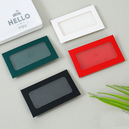 100pcs Without Card 10x6cm Envelopes Window Envelopes Mini Postcard Gift Card