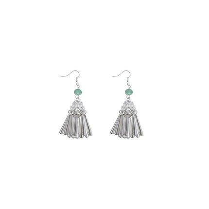 Vintage Ethnic Tassel Long Earrings Bohemian Jewelry Women Stylish Accessory
