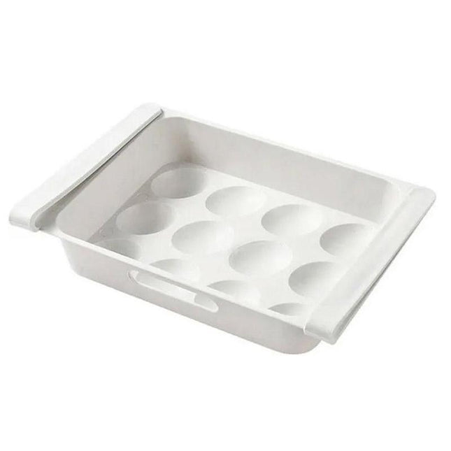 3pcs Pull Out Egg Drawer Organizer for Refrigerator Home Storage Tray Kitchen