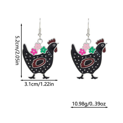 Cute Cartoon Earrings Funny Jewelry Gift for Girls Perfect for Birthdays Parties