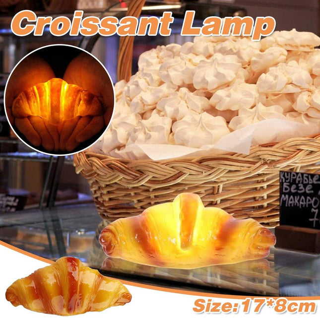 Croissant Bread Lamp Decorative Bakery Lamp Atmosphere Lighting for Cake Shop