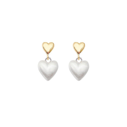 Sweet Love Earrings Elegant Temperament Jewelry Women Trendy Fashion Earrings