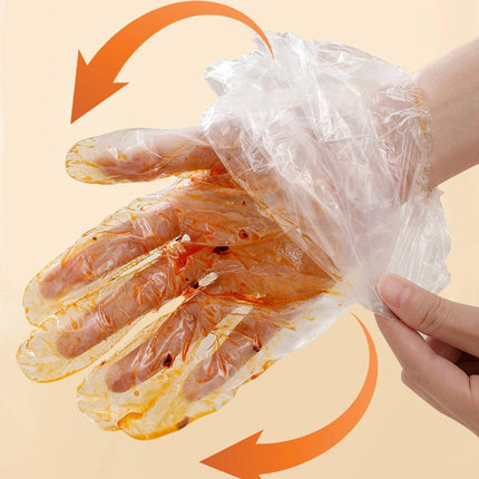 50pcs Waterproof Extended Arm Gloves Household Cleaning Gloves for Kitchen Use