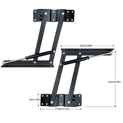 Coffee Table Hinge Lift Up Spring Mechanism for Furniture Hardware Replacement