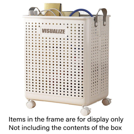 Folding Portable Laundry Basket Multifunctional Storage for Bathroom Household