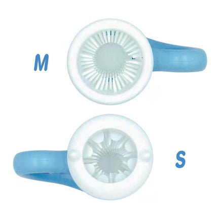 Dog Paw Cleaner Cup Pet Foot Washer Cat Paw Cleaning Brush for Home Travel Use