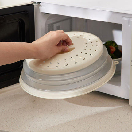 Multifunctional Microwave Oven Food Cover Heat Resistant Folding Splash Guard