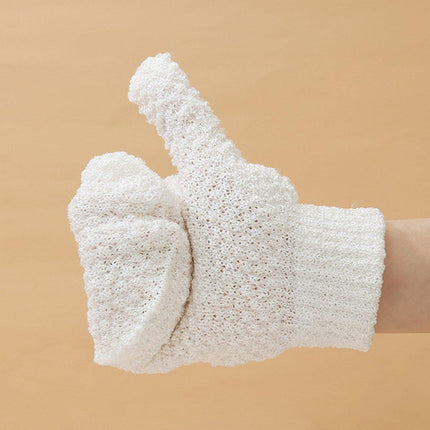Bath Gloves Exfoliating Scrubbing Mitt Shower Cleaning Body Wash Supplies