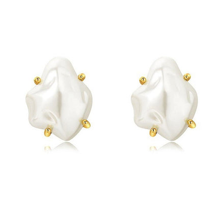 Vintage Irregular Earrings Women Retro Studs Statement Jewelry Fashion Gift