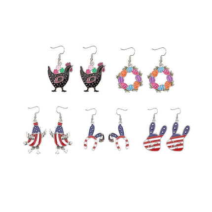 Cute Cartoon Earrings Funny Jewelry Gift for Girls Perfect for Birthdays Parties