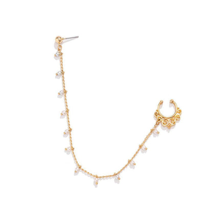 Punk Style Jewelry Chain Earrings Women Fashion Nose Clip Trendy Accessories