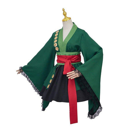 Spot One Piece King Solon Cos Clothing Solon Sex Turn Kimono Skirt Cos Zoro Straw Hat Cospl Two Years Later
