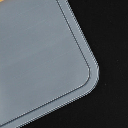 10 Pack Reusable Frosted PEVA Food Storage Bags Resealable Ziplock Freezer Safe