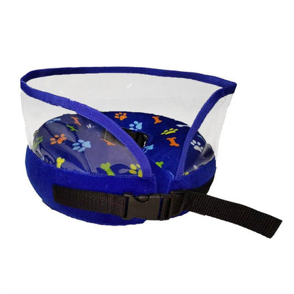 Pet Dog PVC Inflatable Healing Collar Cone Wound Medical Cat Protective Jackets
