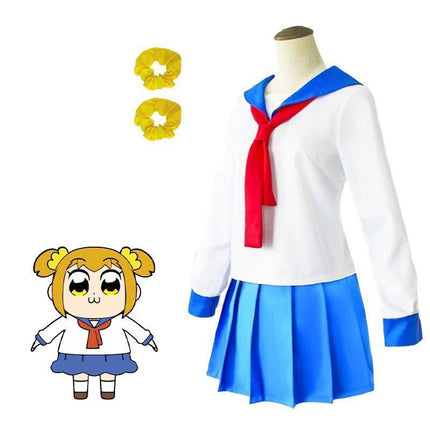 POP TEAM EPIC POP Sub School Uniform AU - Aimall
