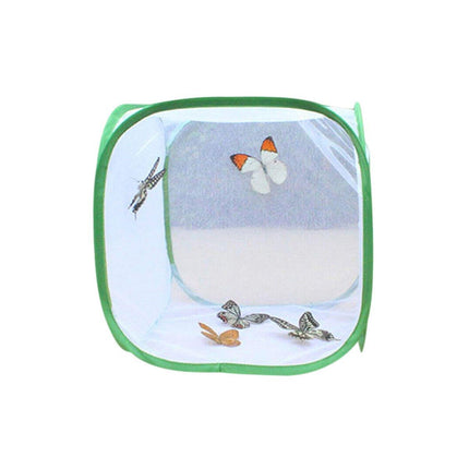 Collapsible Insect Cage Garden Insect Screen Plant Cultivation Cage for Outdoor