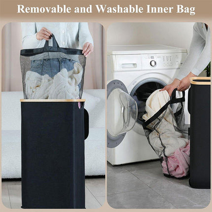 Bathroom Laundry Basket Large Clothes Hamper Dirty Laundry Storage Organizer