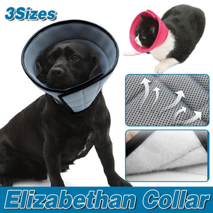 Elizabethan Collar Anti Licking Biting Pet Collar for Cats and Dogs Recovery Use