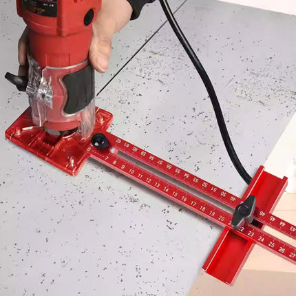 4IN1 Router Milling Bracket Tool for Positioning Round Holes Multifunctional