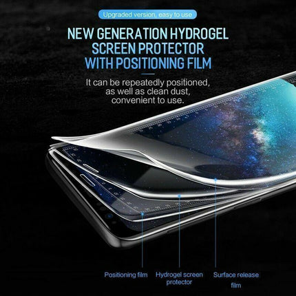 Hydrogel Clear Film Screen Protector For Samsung S22 S21 S20 Note 20 10 9 8 - Aimall