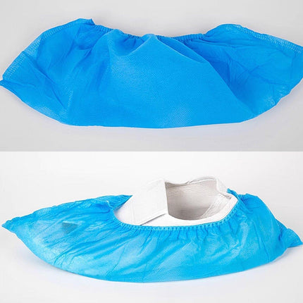 Disposable Non-woven Shoe Covers Anti Slip Boot Cleaning Overshoes 25-100 Pairs