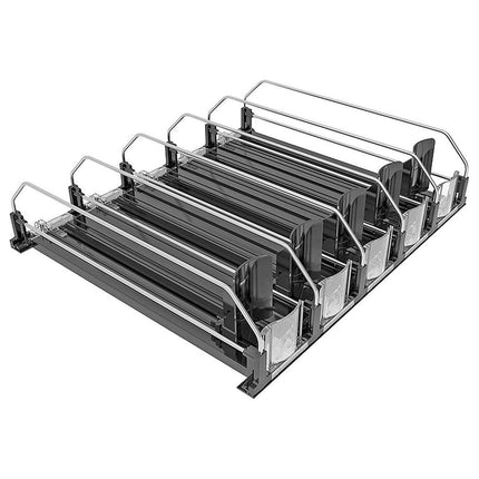 Supermarket Store Beverage Dispenser Fridge Shelf Organizer Snack Pusher Box