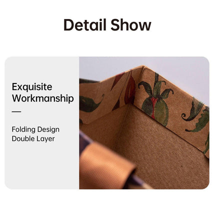 10pcs Vintage Rose Paper Gift Bags Tote for Weddings Birthday Party Favors