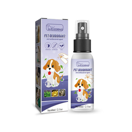 Pet Deodorant Spray for Cats and Dogs Eliminates Urine Feces Odors Air Freshener
