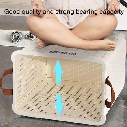 Folding Portable Laundry Basket Multifunctional Storage for Bathroom Household