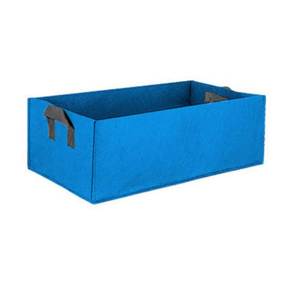 8pcs Felt Rectangular Planting Bags Vegetable Grow Bags Non-Woven Flower Pots