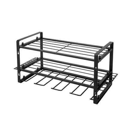 Heavy Duty Power Tool Rack Organizer Wall Mount Drill Holder 3 Layer Storage
