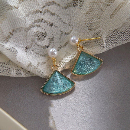 Mori Ginkgo Leaf Earrings Vintage Jewelry for Women Nature Inspired Stud Earring