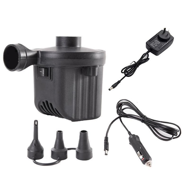 12V/240V Electric Air Pump Inflator Deflator Pumps for Airbed Bed Mattress Pool Aimall