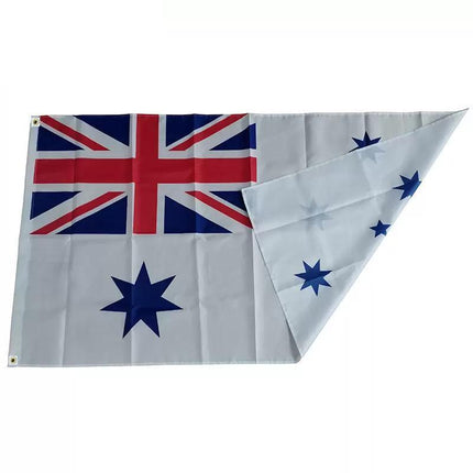 90 x 150CM Australian White Ensign Flag Large RAN Navy Australia Flag - Aimall