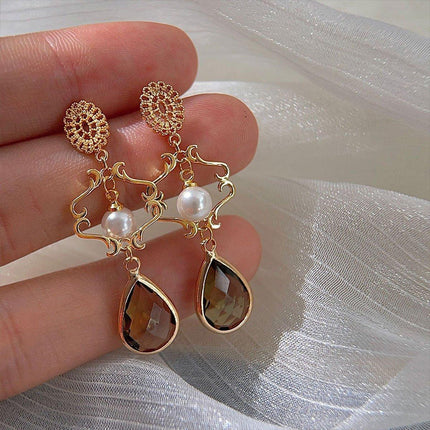 Elegant Handcrafted Geometric Earrings for Women High-Quality Fashion Jewelry