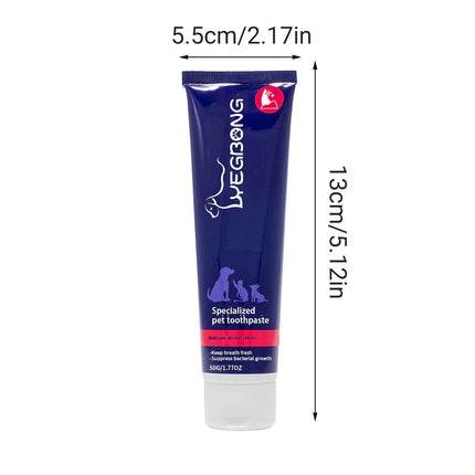 Pet Oral Care Cats Dogs Clean Bad Breath Tartar Stains Teeth Whitening Kit