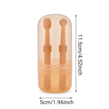 Pet Tongue Brush and Toothbrush Set for Oral Cleaning Dental Health Care for Pet